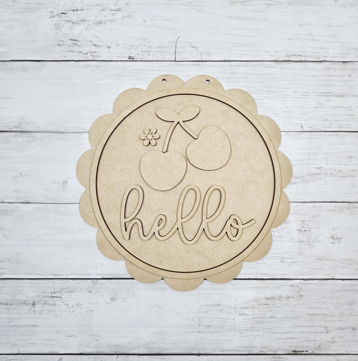 Fresh Picked Cherries Door Hanger June 2026