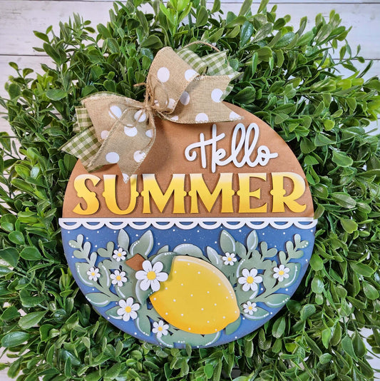 Lemon Squeeze Door Hanger May 2026