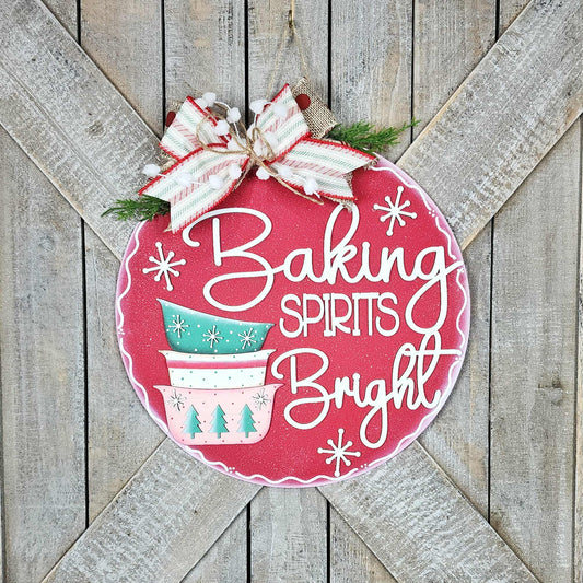 Baking Spirits Bright Hanging Sign October 2025