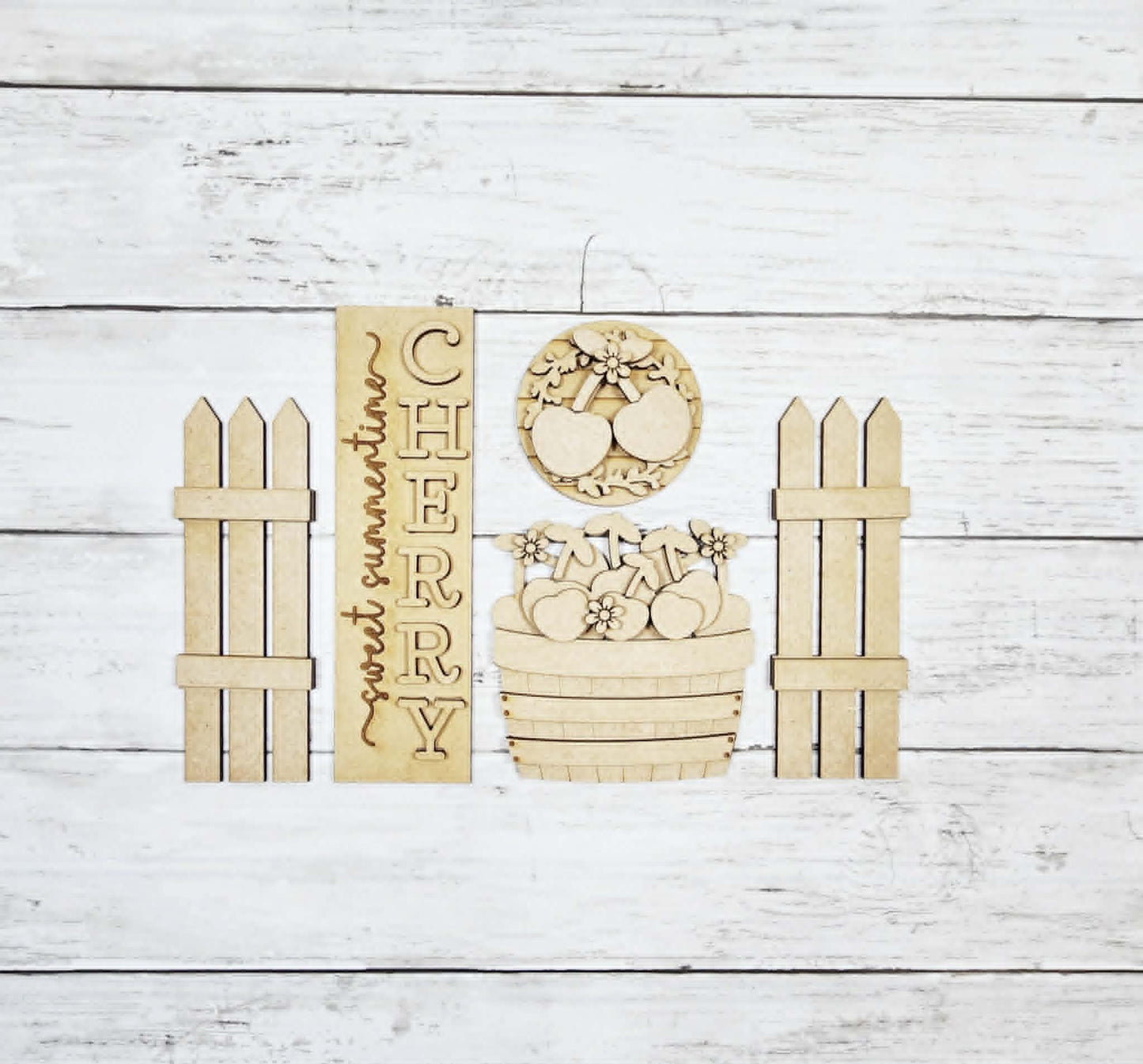 Fresh Picked Cherries Barn Door + Insert June 2026