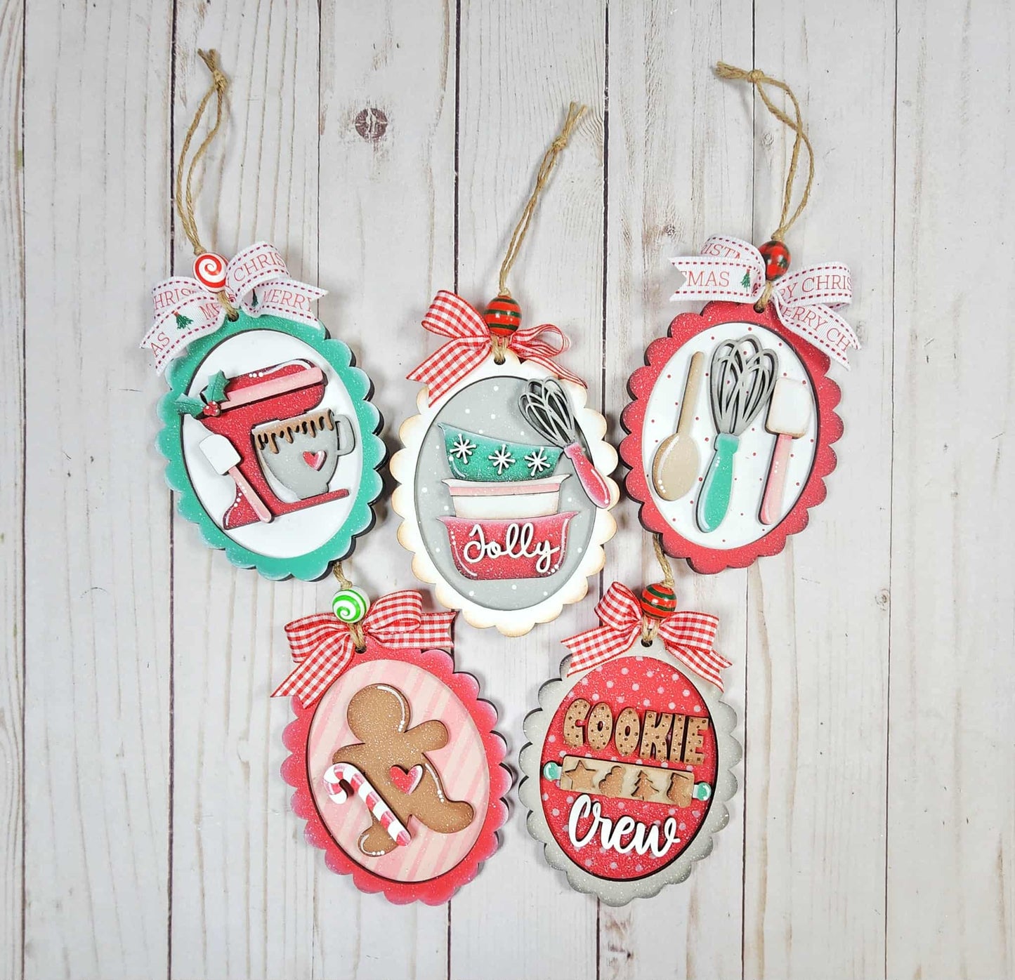 Christmas Baking Ornament Set of 5 October 2025