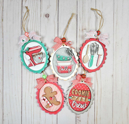 Christmas Baking Ornament Set of 5 October 2025