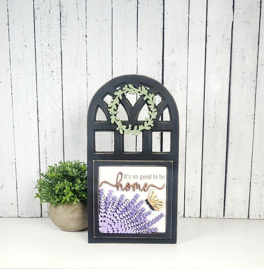 Lavender Market Interchangeable Window Frame April 2026