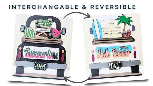 Interchangeable Truck and Summer Inserts