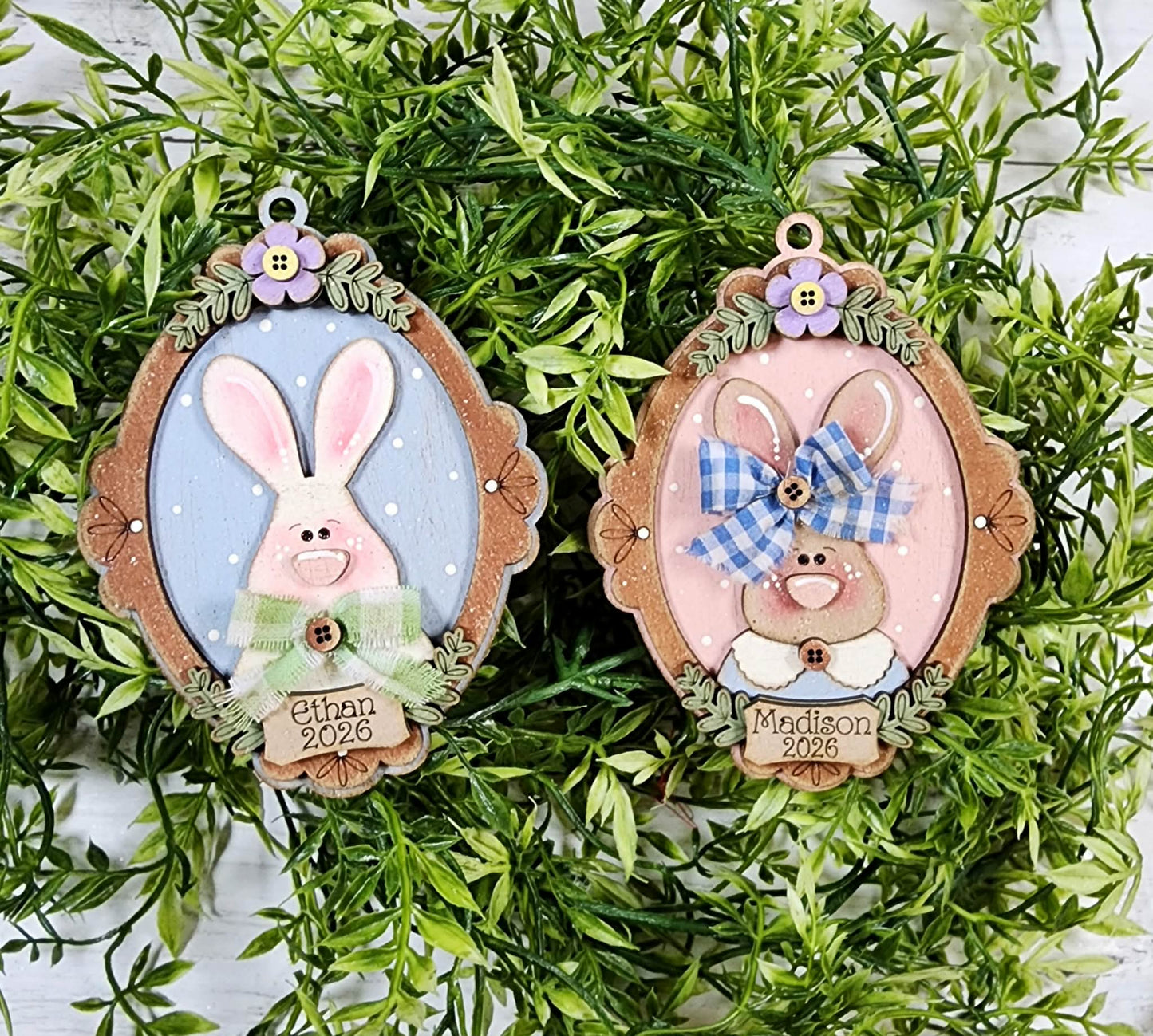 Pastels & Cotton Tails Easter Basket Tags February 2026