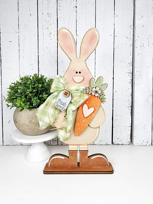 Pastels & Cotton Tails Bunny with Carrot February 2026