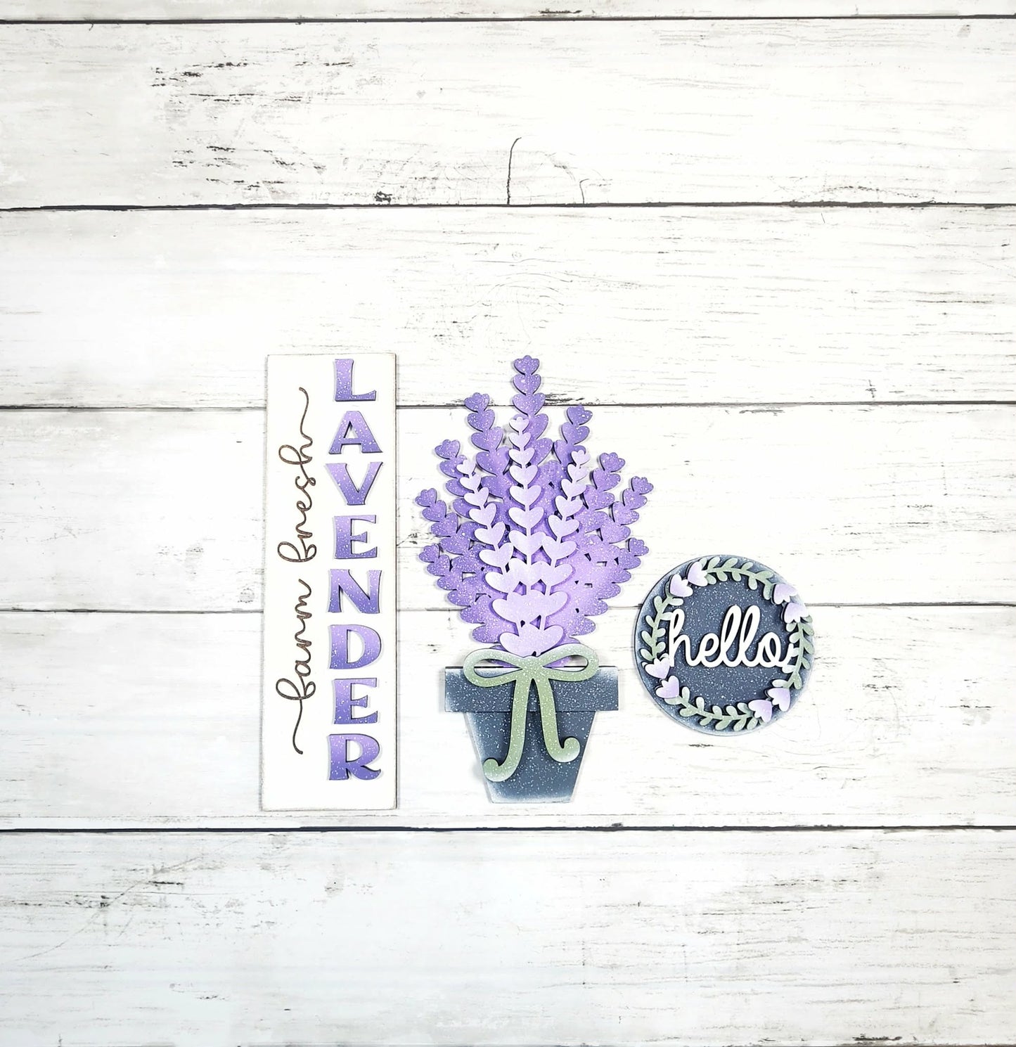 Lavender Market Farmhouse Door April 2026