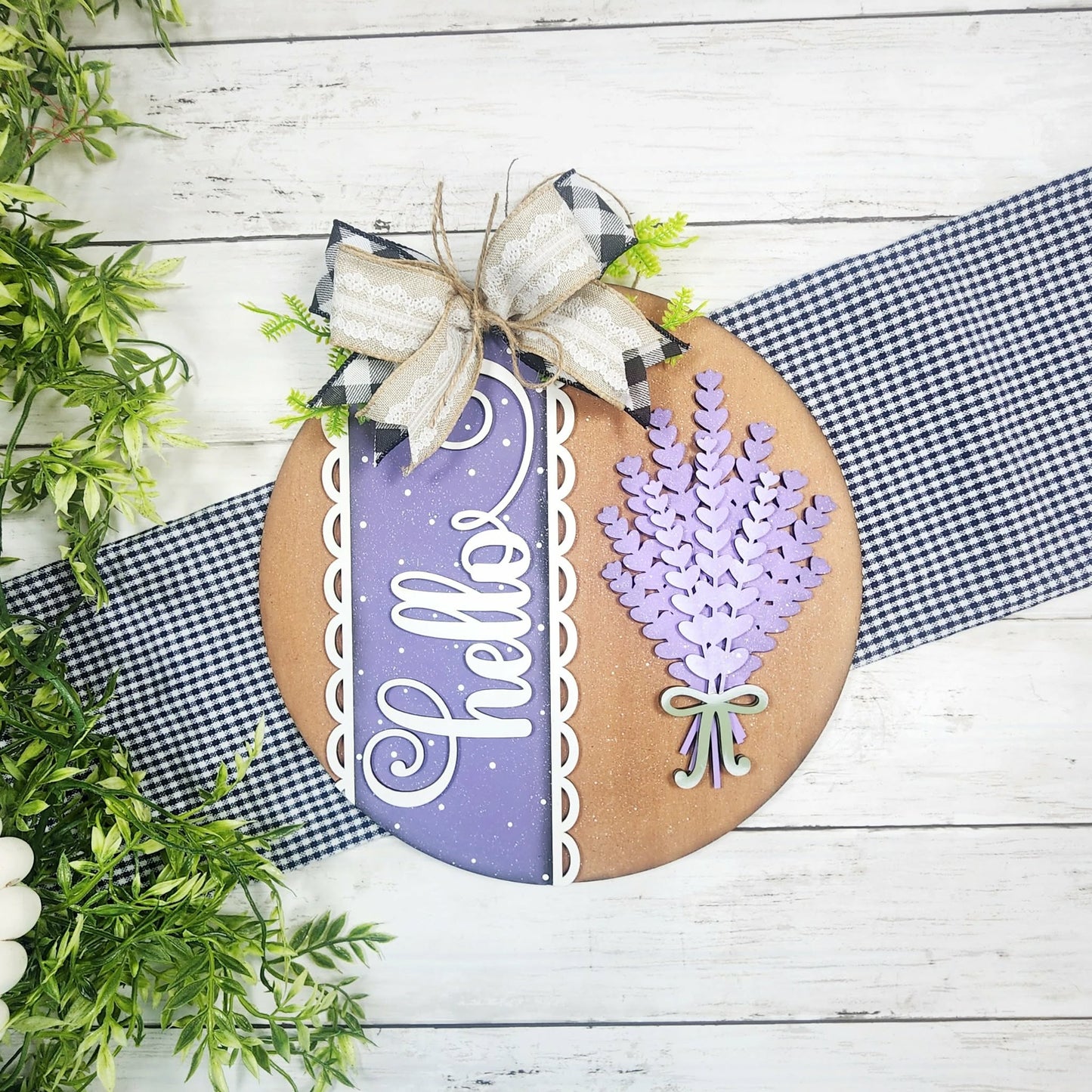 Lavender Market Door Hanger April 2026