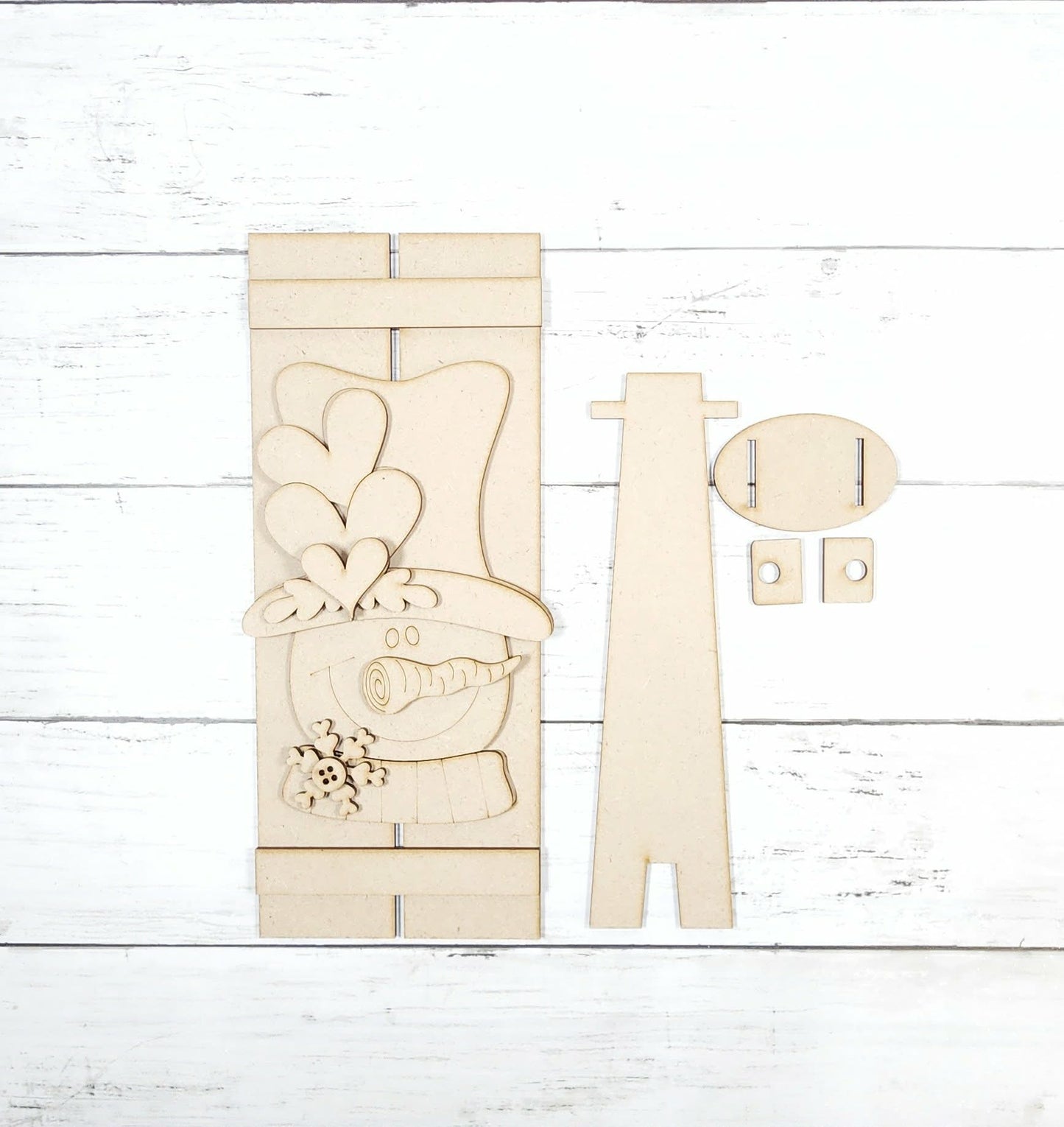 Valentine Snowman Pallet Sign January 2026