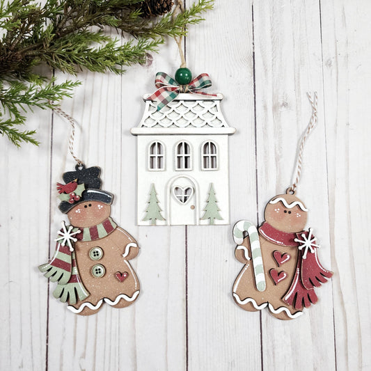 Victorian Gingerbread Christmas Ornaments July 2025