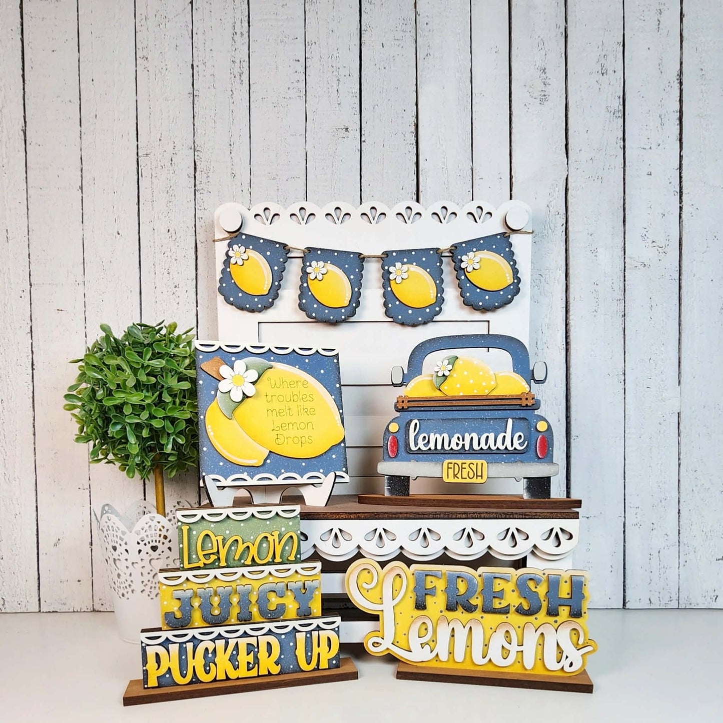 Lemon Squeeze Decor Set May 2026