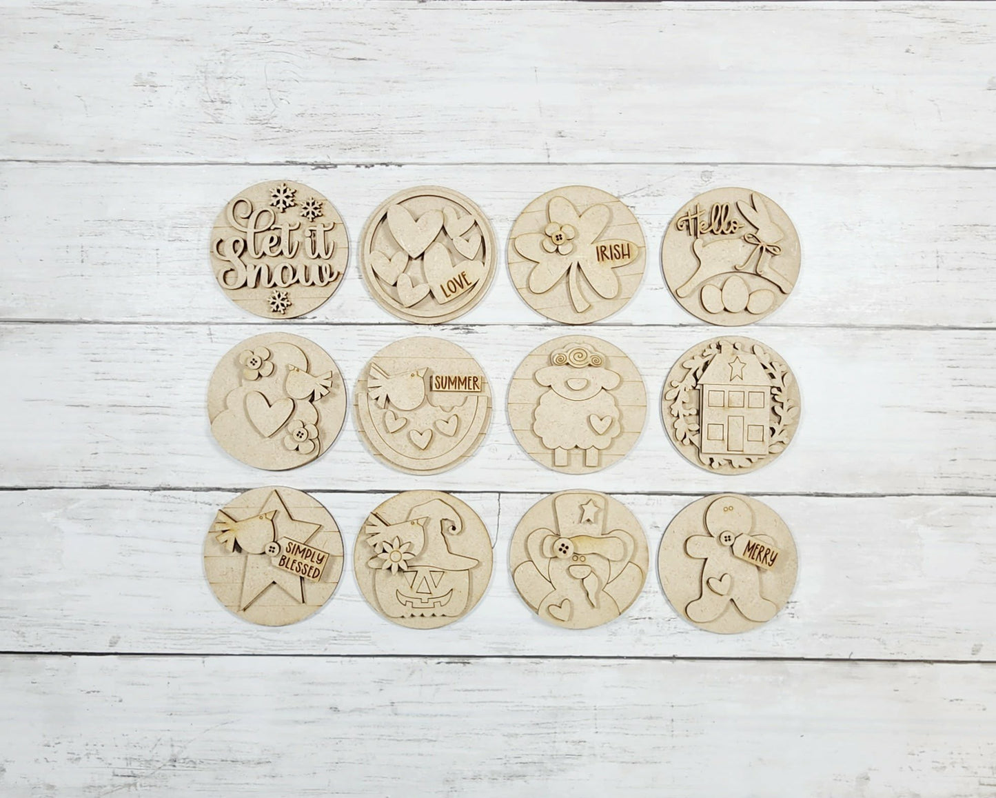 Interchangeable Farmhouse Candle Nook March 2026