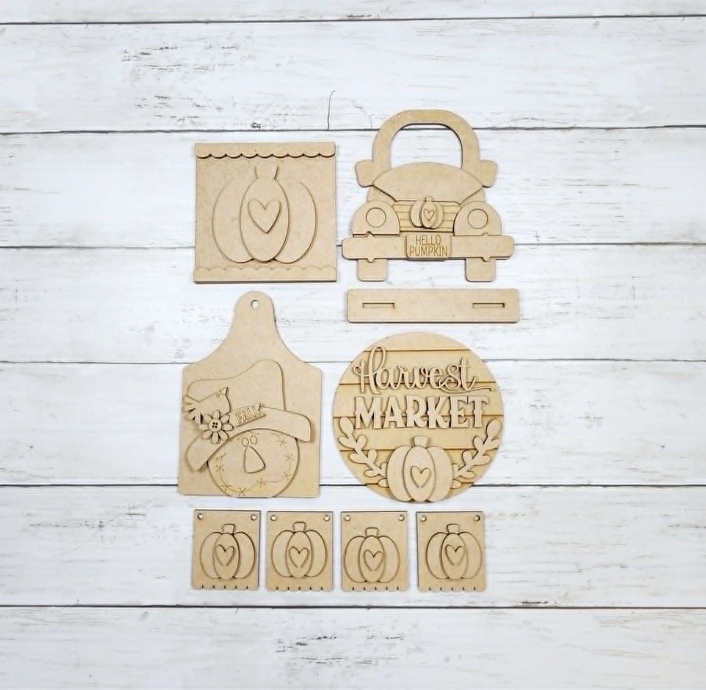 Harvest Market Decor Set August 2026