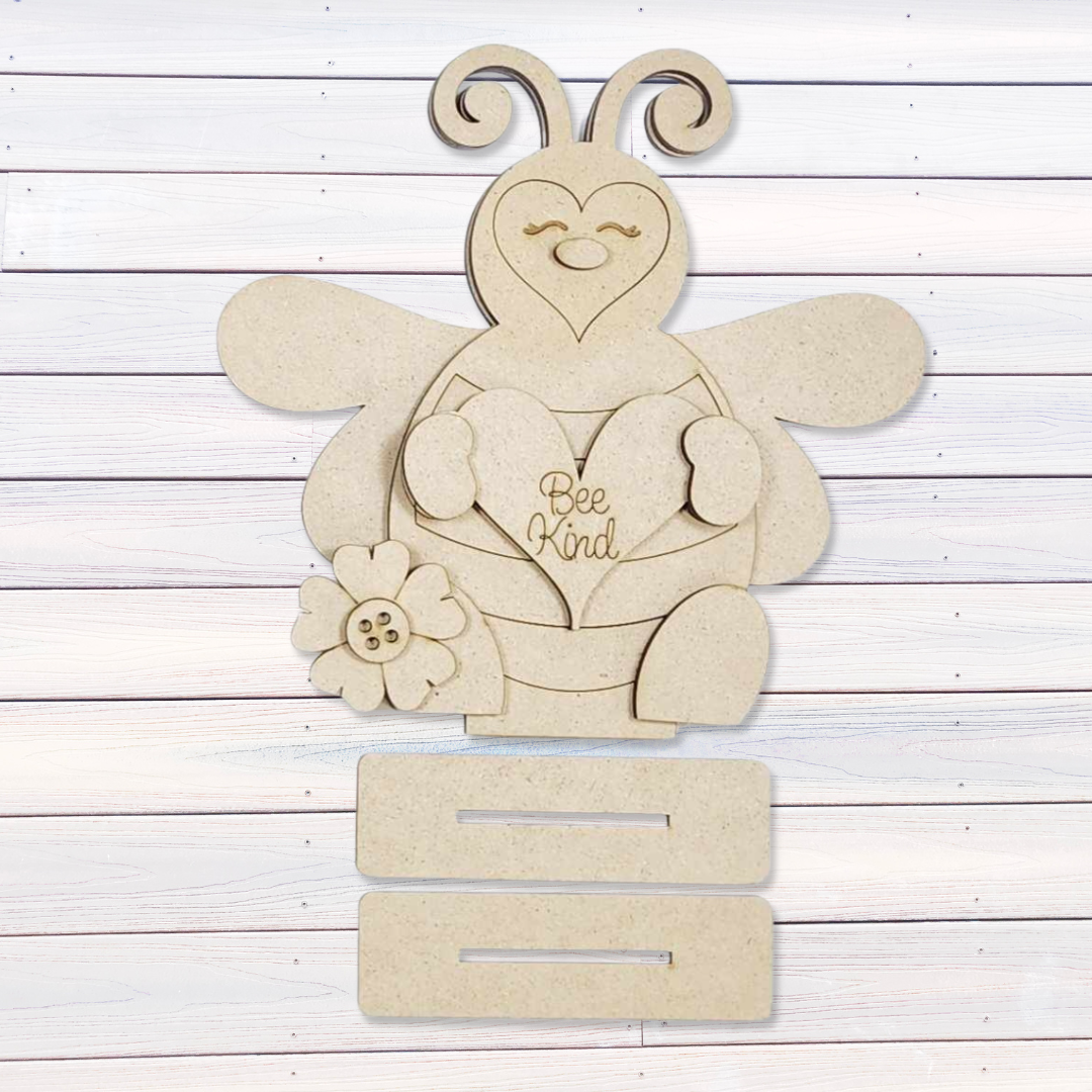 Honey Bee Shelf Sitter April 2025