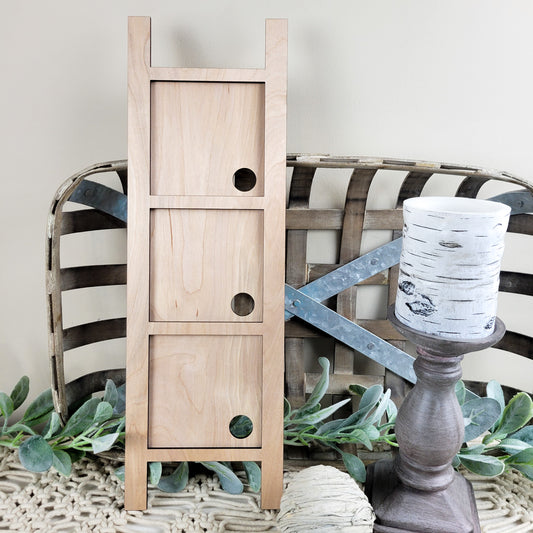 Leaning Ladder DIY Kit Compatible with Square Tiles