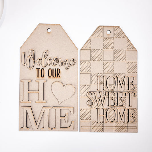 Home Sweet Home Door Tags