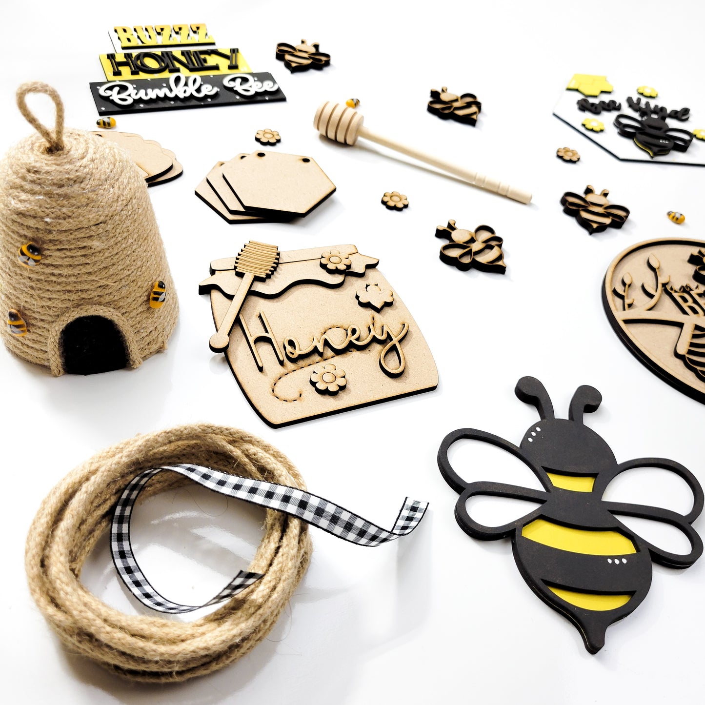 BEE kind and UnBEElievably You Tiered Tray Decor Set July 2022