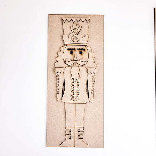 Nutcracker Christmas DIY Sign