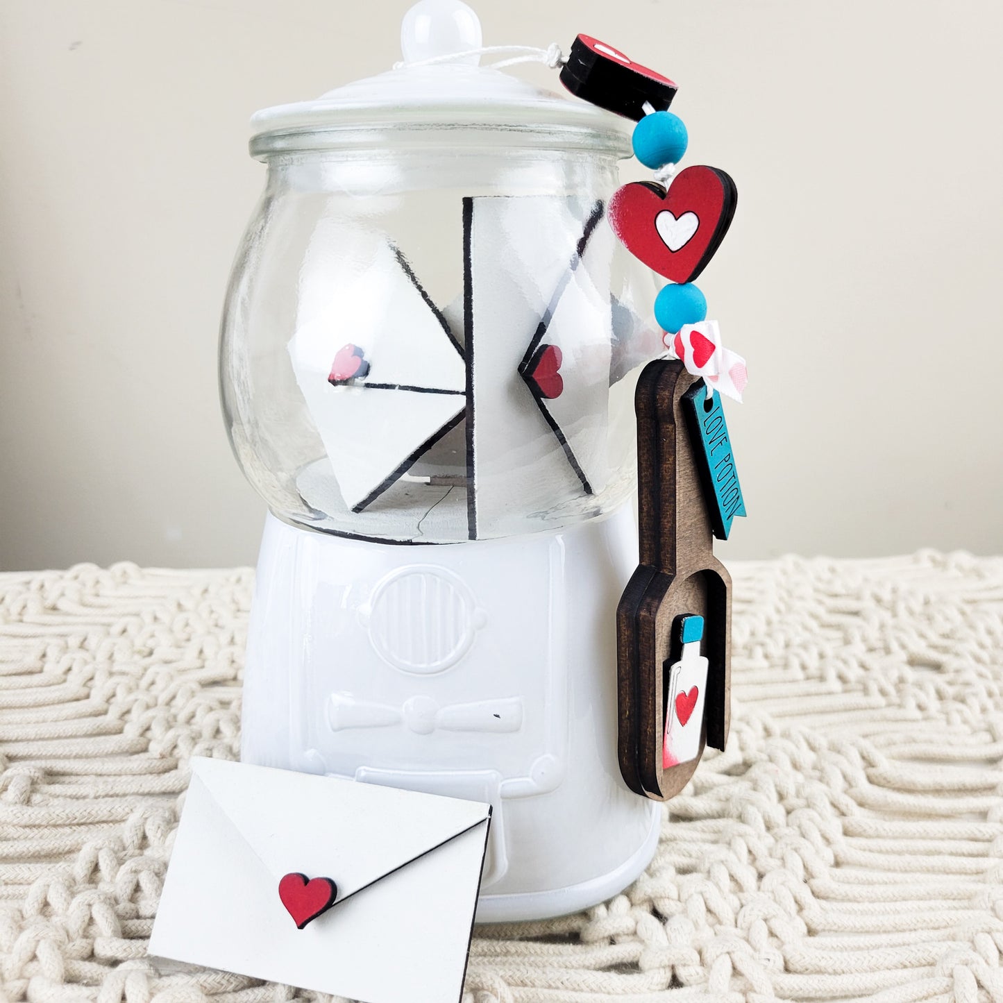 Love Notes Valentine's Day Gumball Jar Filler