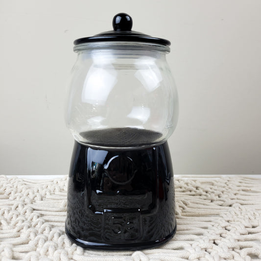 Black Gumball Jar- QUANTITIES LIMITED