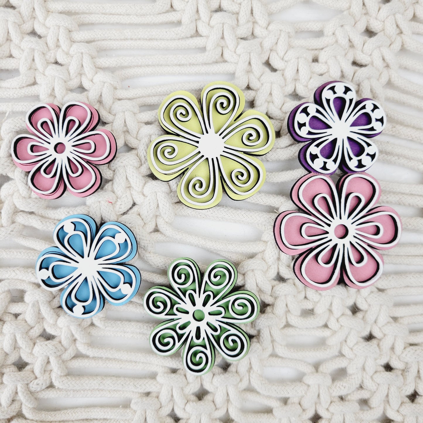 Spring Flowers Gumball Jar Filler
