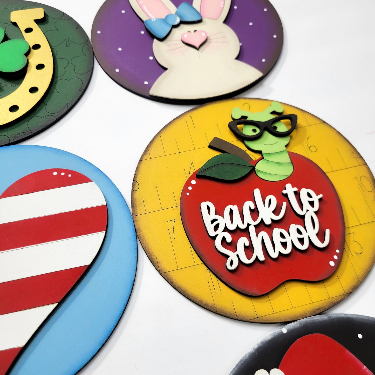 12 Months of Rounds Compatible with 6" Round Sign Bases