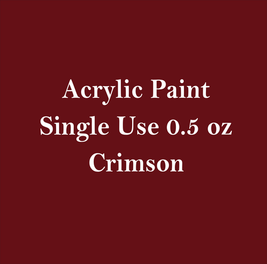 Crimson- Mini Bottle Paint