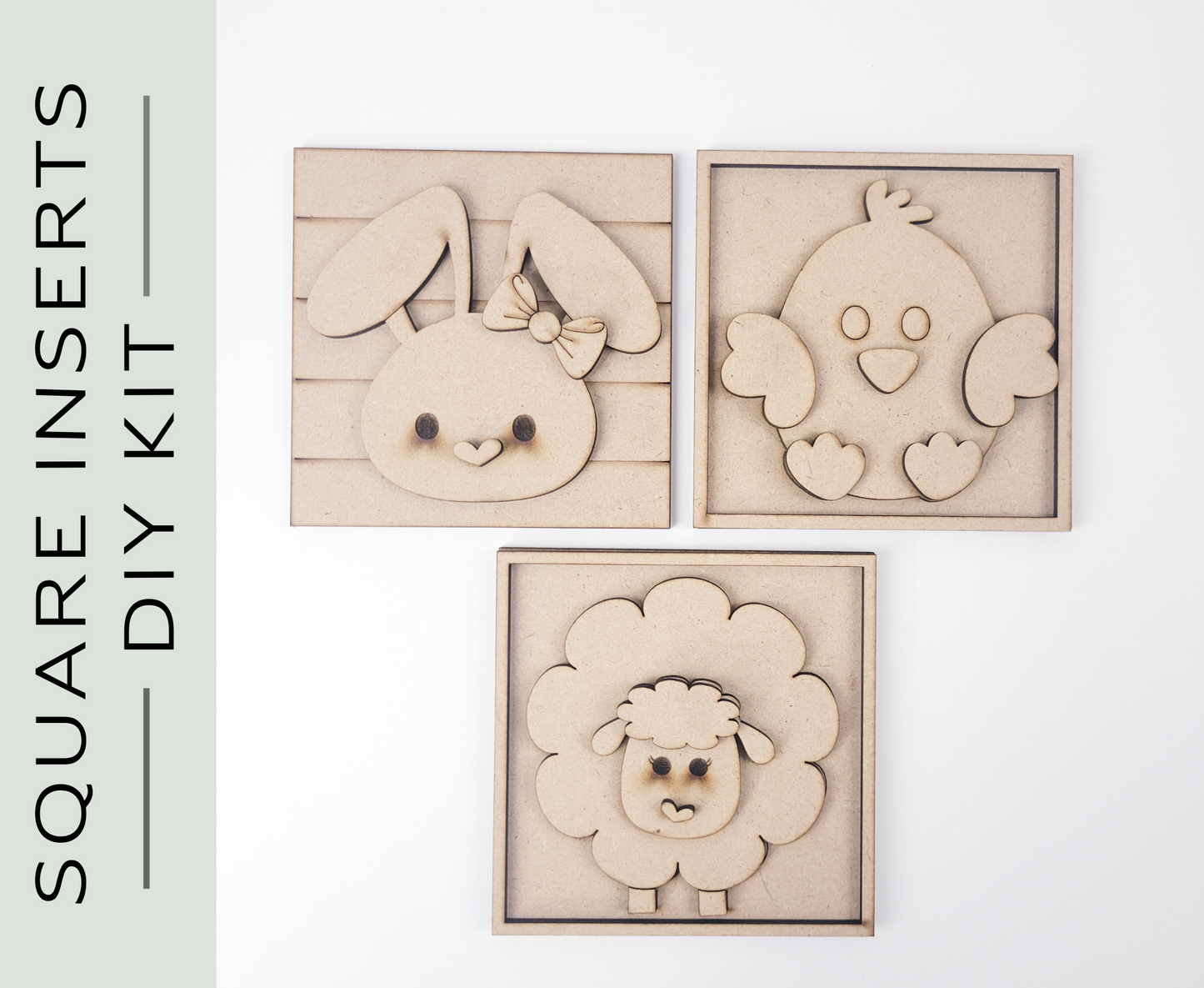 Easter Friends Square Tiles