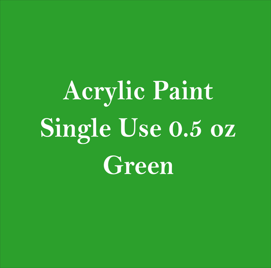 Green- Mini Bottle Paint