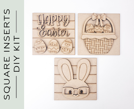 Happy Easter Square Tiles