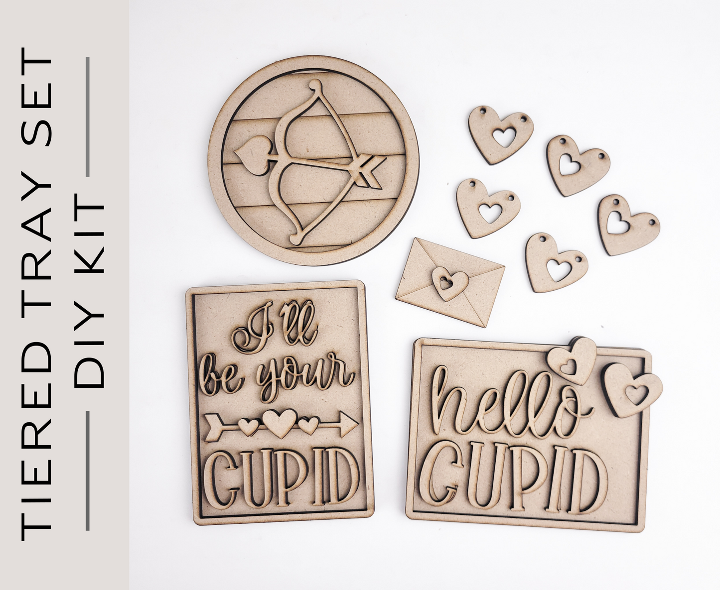 I'll be Your Cupid Tiered Tray DIY Paint Kit