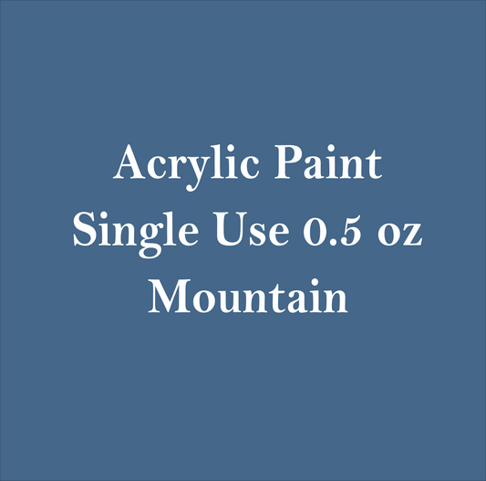 Mountain- Mini Bottle Paint