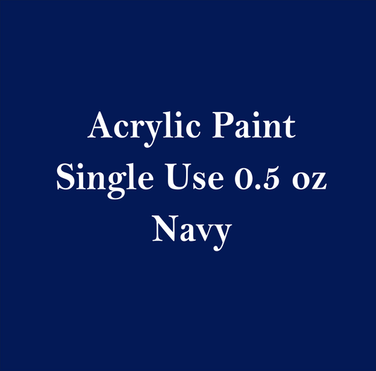 Navy- Mini Bottle Paint