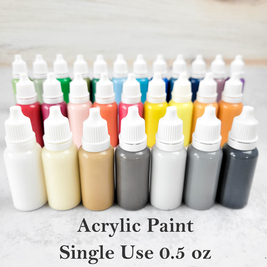 Acrylic Paint Matte - 0.5oz single use