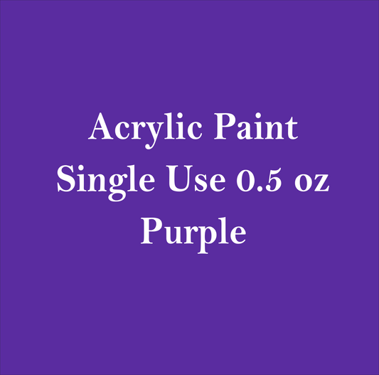Purple- Mini Bottle Paint