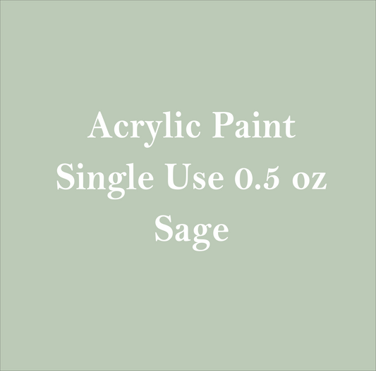Sage- Mini Bottle Paint