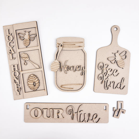 Our Hive Bee Crate Inserts DIY Kit