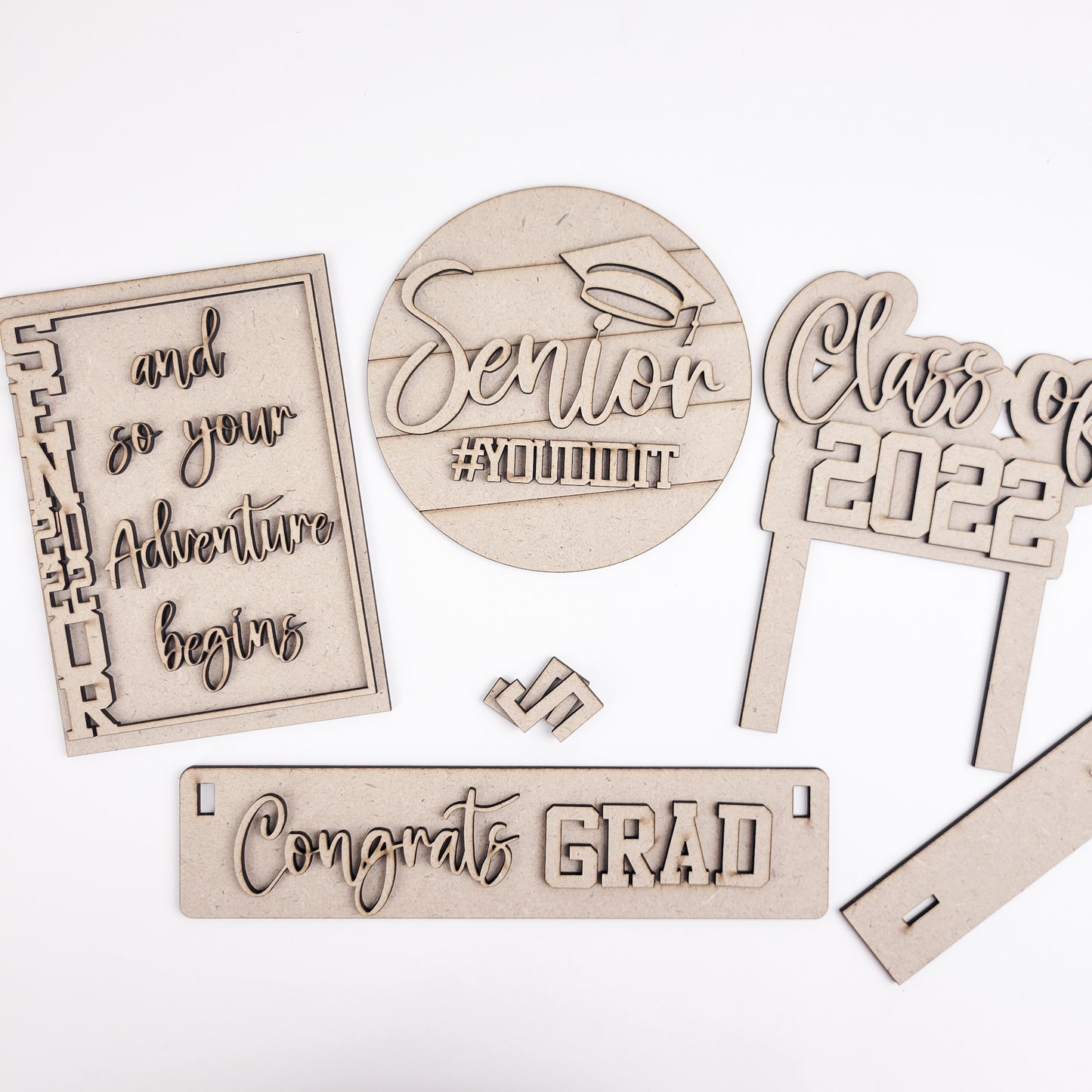 2022 Grad Seniors Crate Inserts DIY Kit