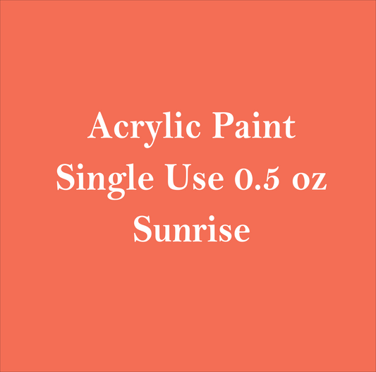 Sunrise- Mini Bottle Paint