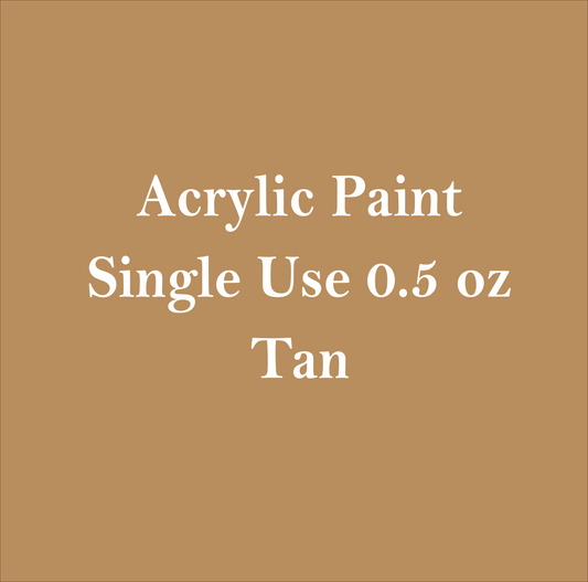 Tan- Mini Bottle Paint