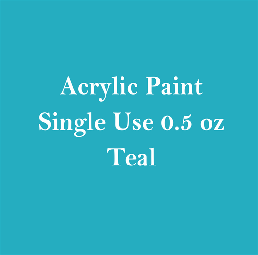 Teal- Mini Bottle Paint