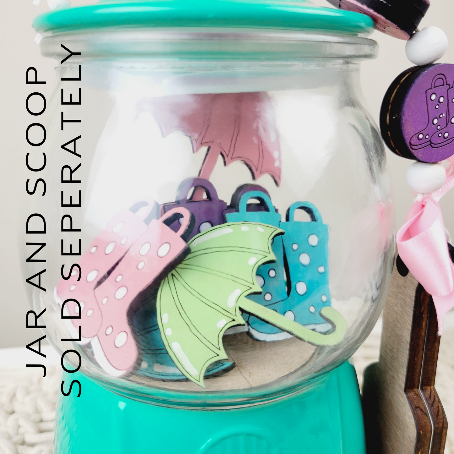 April Showers Spring Gumball Jar Filler