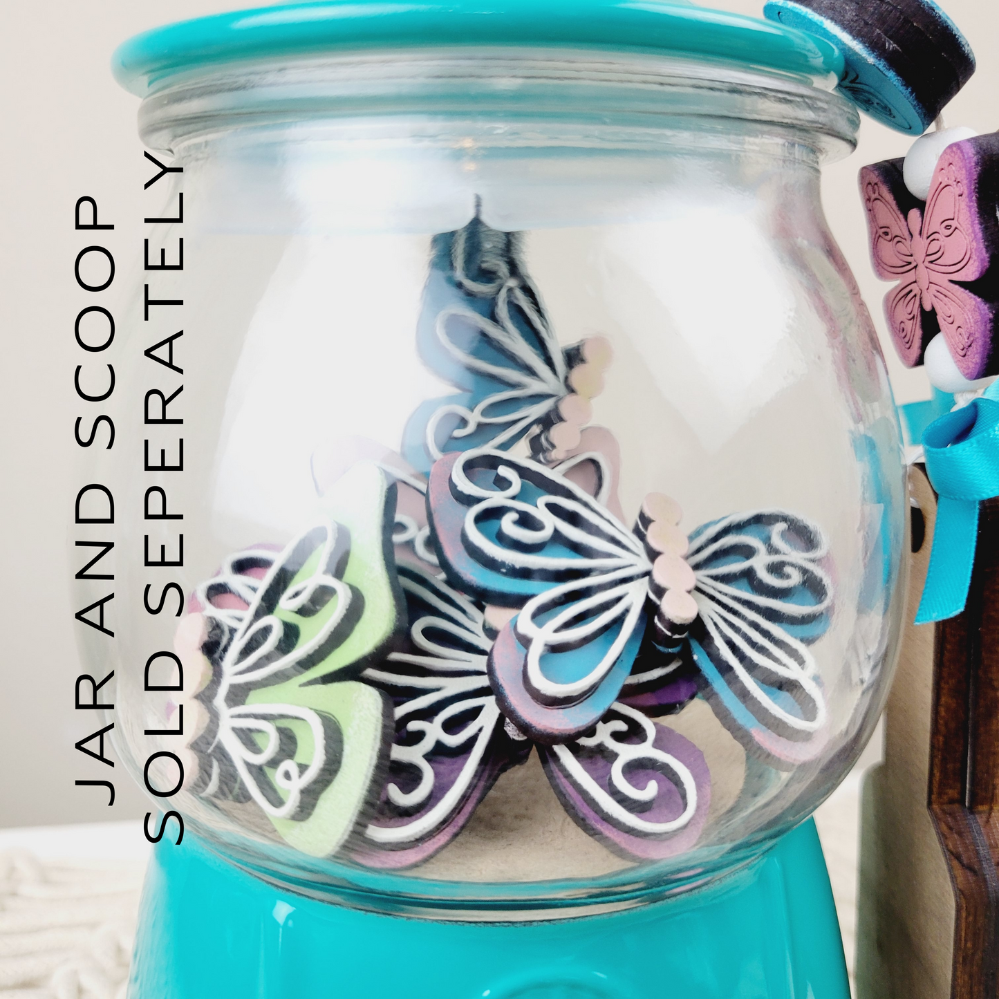 Butterflies Spring Gumball Jar Filler