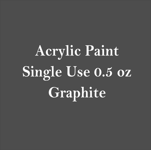 Graphite- Mini Bottle Paint