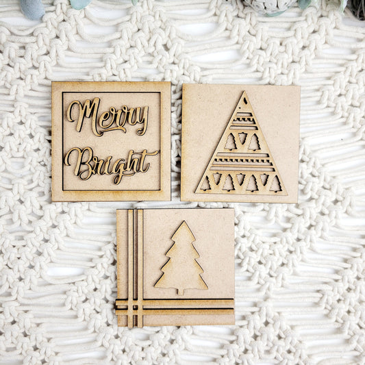 Merry & Bright Square Tiles