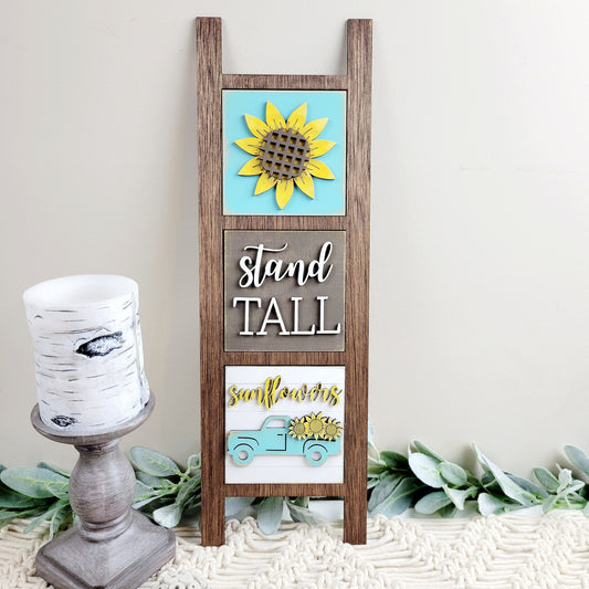 Sunflowers Stand Tall Square Tiles