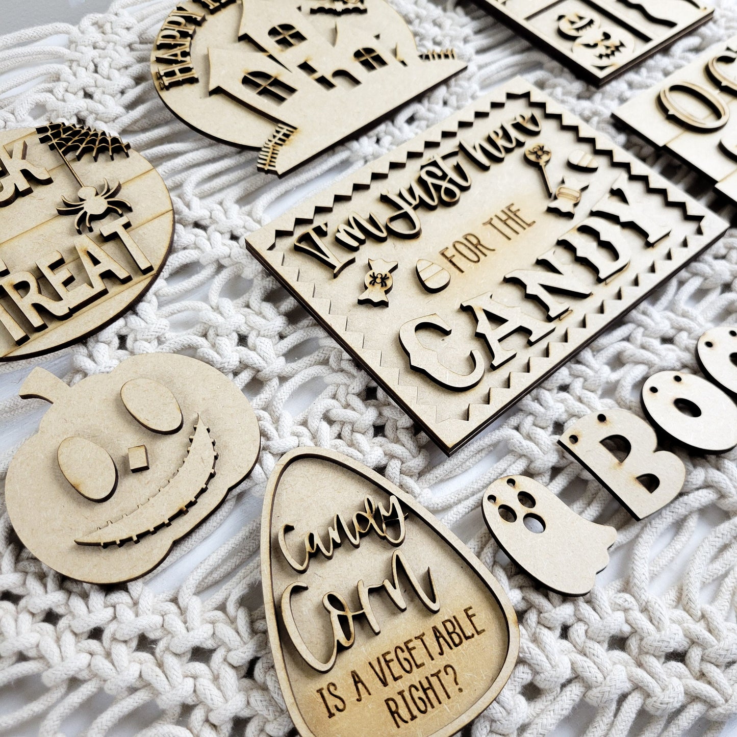 Halloween Tiered Tray DIY Paint Kit