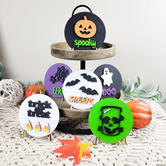 Halloween DIY Kids Mini Sign Kit