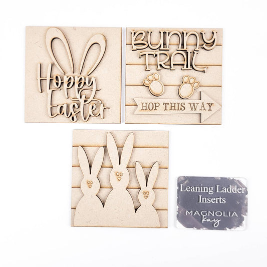 Bunny Trail Easter Square Tiles