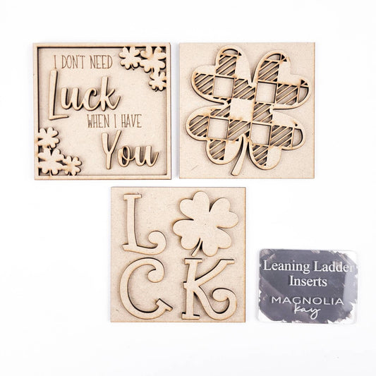 I Don't Need Luck St. Patrick's Day Square Tiles